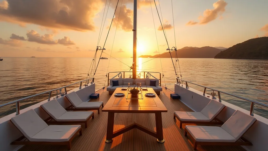 Motor Yacht vs Sailing Yacht in Raja Ampat